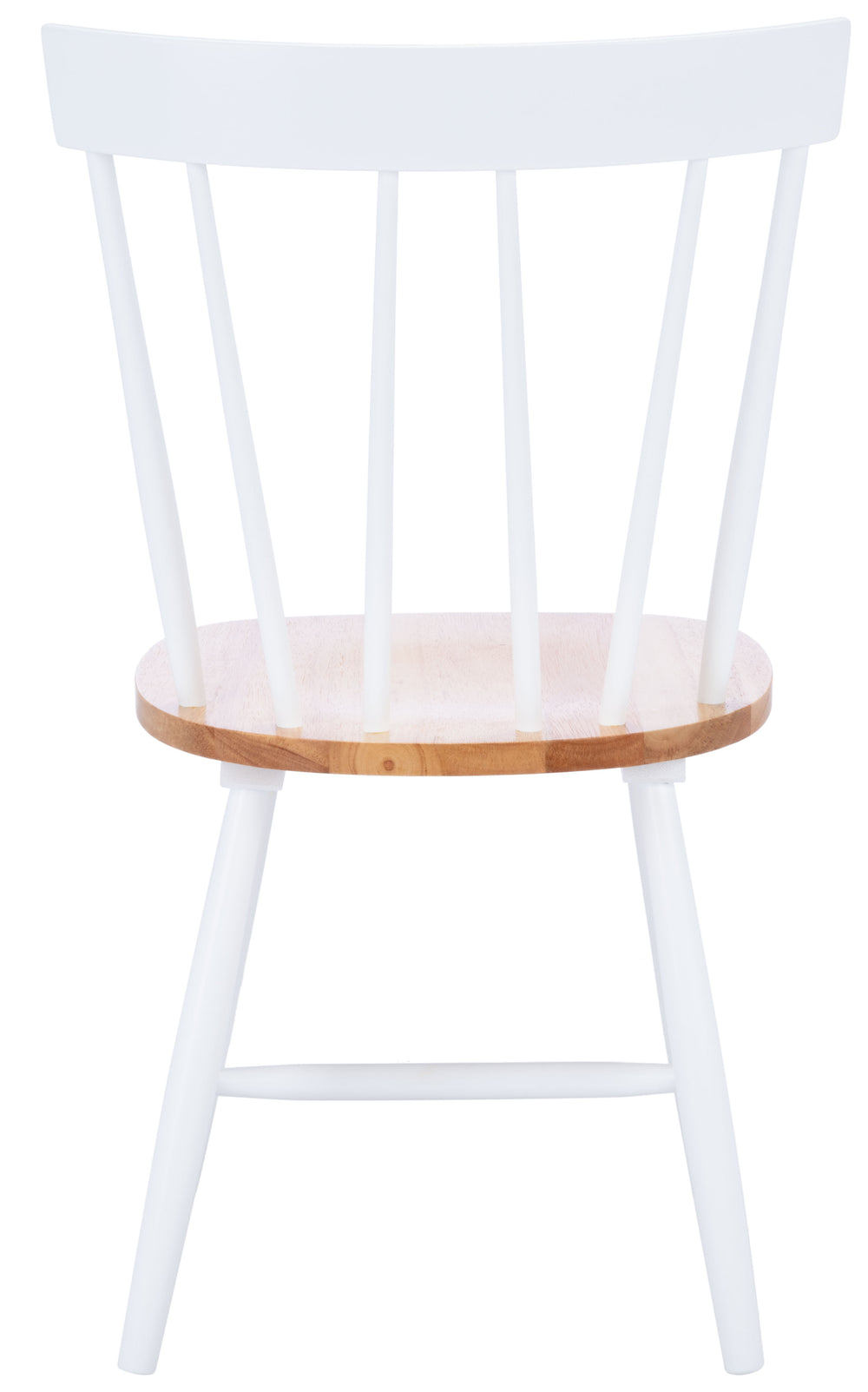 Safavieh Kealey Dining Chair in Natural, White - Set of 2 DCH8503A-SET2