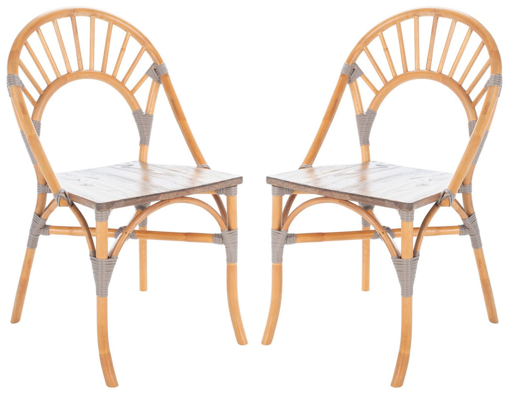 Set of 2 - Byrd Rattan Dining Chair
