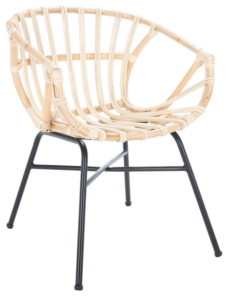 Set of 2 - Avril Rattan Dining Chair
