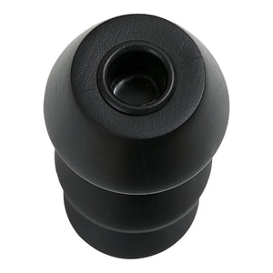 Moe's Home Sequence Wooden Candle Holder Large Black DD-1046-02