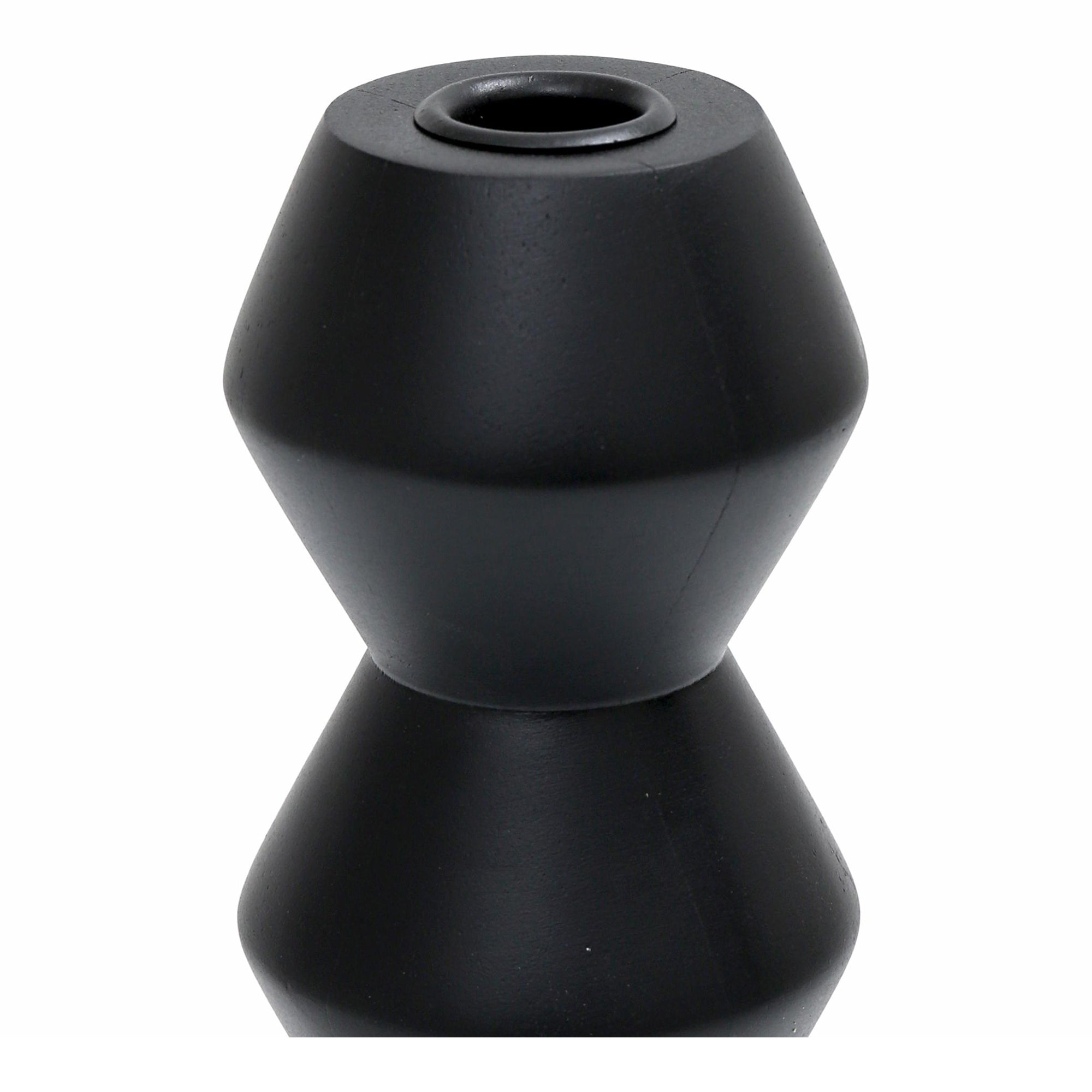 Sequence Large Black Candle Holder - Thumbnail 3