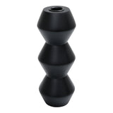 Sequence Wooden Candle Holder Large Black
