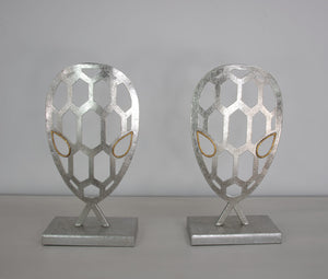 Zeugma DE104 Silver Snake, Set of 2