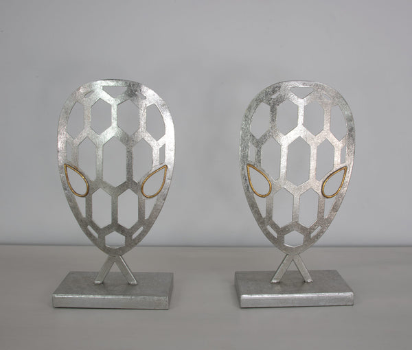 Zeugma DE104 Silver Snake, Set of 2