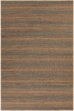 Chandra Rugs Deana 80% Jute + 20% Cotton Hand-Woven Contemporary Rug Green/Natural 7'9 x 10'6