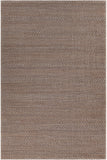 Chandra Rugs Deana 80% Jute + 20% Cotton Hand-Woven Contemporary Rug Grey 7'9 x 10'6