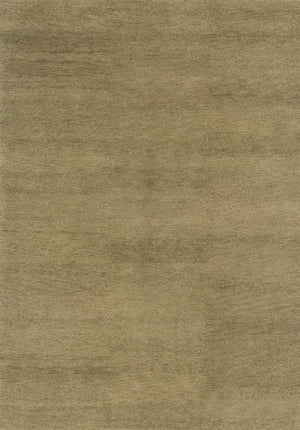 Momeni Desert Gabbeh DG-06 Hand Knotted Contemporary Solid Indoor Area Rug Sage 8' x 8' Round DEGABDG-06SAG800R