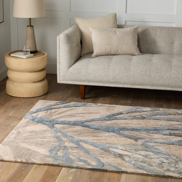 Jaipur Living Delray Atoll DEL01 Hand Tufted 60% Viscose 40% Wool Animal Area Rug Blue 60% Viscose 40% Wool RUG156141