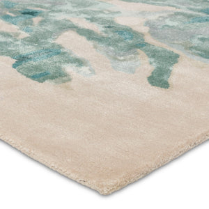 Jaipur Living Delray Atoll DEL02 Hand Tufted 60% Viscose 40% Wool Animal Area Rug Teal 60% Viscose 40% Wool RUG156145