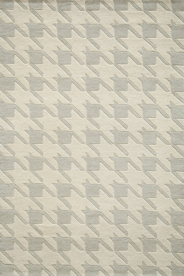 Momeni Delhi DL-55 Hand Tufted Contemporary Geometric Indoor Area Rug Grey 8' x 10' DELHIDL-55GRY80A0