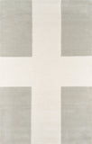 Momeni Novogratz Delmar DEL-7 Hand Tufted Contemporary Cross Indoor Area Rug Grey 9' x 12' DELMADEL-7GRY90C0