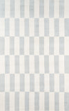 Momeni Novogratz Delmar DEL-9 Hand Tufted Modern Geometric Indoor Area Rug Grey 9' x 12' DELMADEL-9GRY90C0