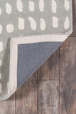 Momeni Novogratz Delmar DEL11 Hand Tufted Contemporary Geometric Indoor Area Rug Grey 9' x 12' DELMADEL11GRY90C0