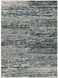 Chandra Rugs Dexia 80% Polyester + 20% Cotton Hand-Woven Contemporary Dhurry Cream/Grey/Blue/Black 7'9 x 10'6