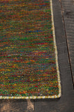 Chandra Rugs Dexia 80% Polyester + 20% Cotton Hand-Woven Contemporary Dhurry Red/Green/Blue/Multi 7'9 x 10'6