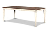 New Classic Furniture Anastasia Dining Table Ant. White DH1731-10