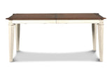 New Classic Furniture Anastasia Dining Table Ant. White DH1731-10