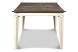 New Classic Furniture Anastasia Dining Table Ant. White DH1731-10