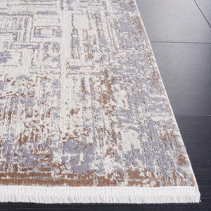 Safavieh Diamond 134 Modern Power Loomed Rug Beige / Grey Brown DIA134B-9