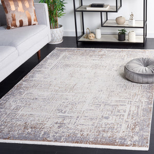 Safavieh Diamond 134 Modern Power Loomed Rug Beige / Grey Brown DIA134B-9