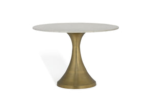 Funnel Dining Table - White