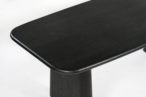 Laurel Dining Table - Charcoal