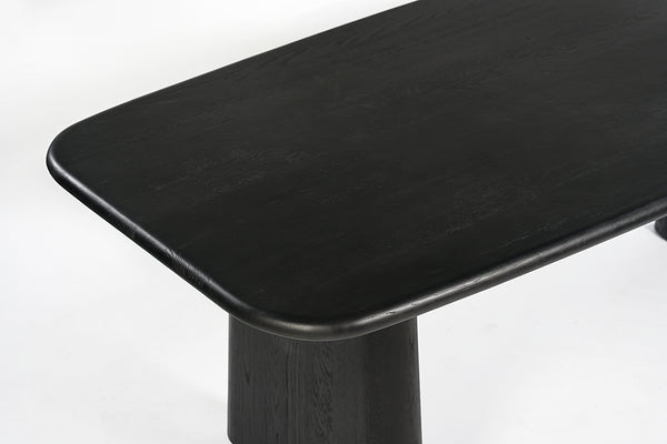 Laurel Dining Table - Charcoal