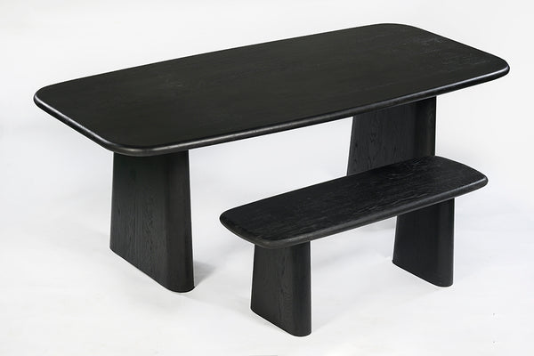 Laurel Dining Table - Charcoal