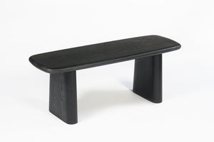 Laurel Dining Bench - Charcoal