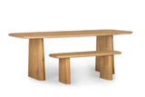 Laurel Dining Bench - Natural