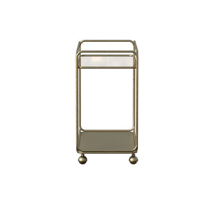 Radius Bar cart - Brass