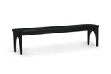 Luna Dining Bench- Charcoal