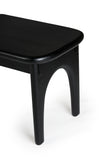 Luna Dining Bench- Charcoal