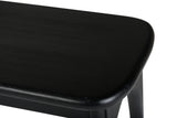 Luna Dining Bench- Charcoal