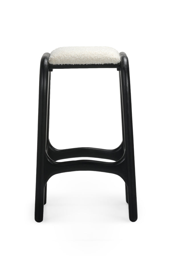 Luna Bar Stool 30" - Charcoal
