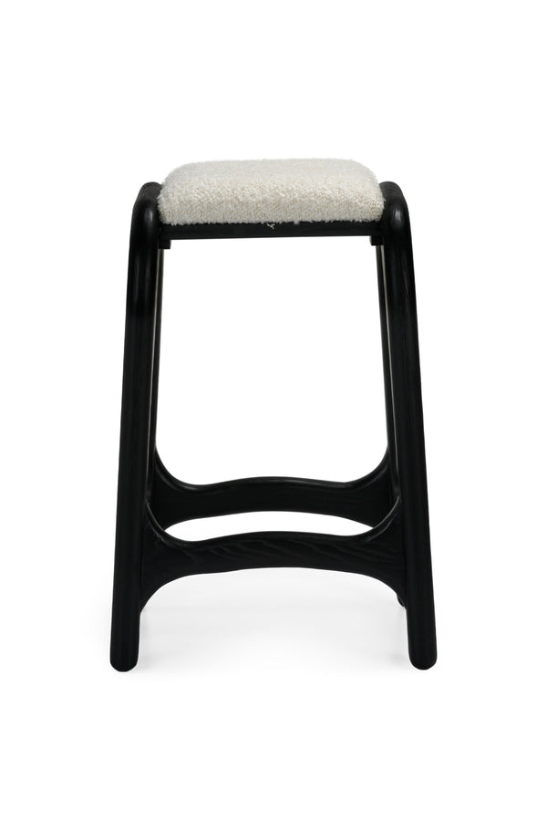 Luna Counter Stool 26" - Charcoal