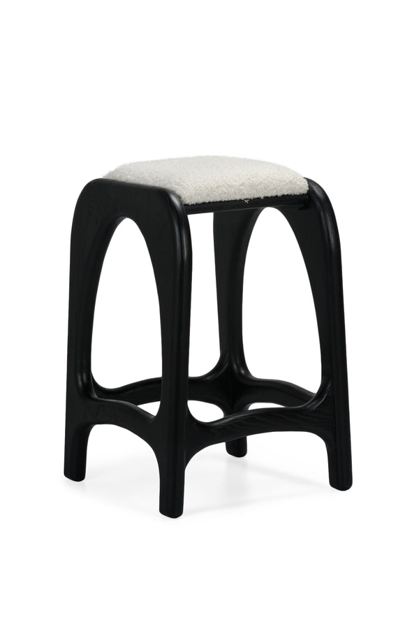 Luna Counter Stool 26" - Charcoal