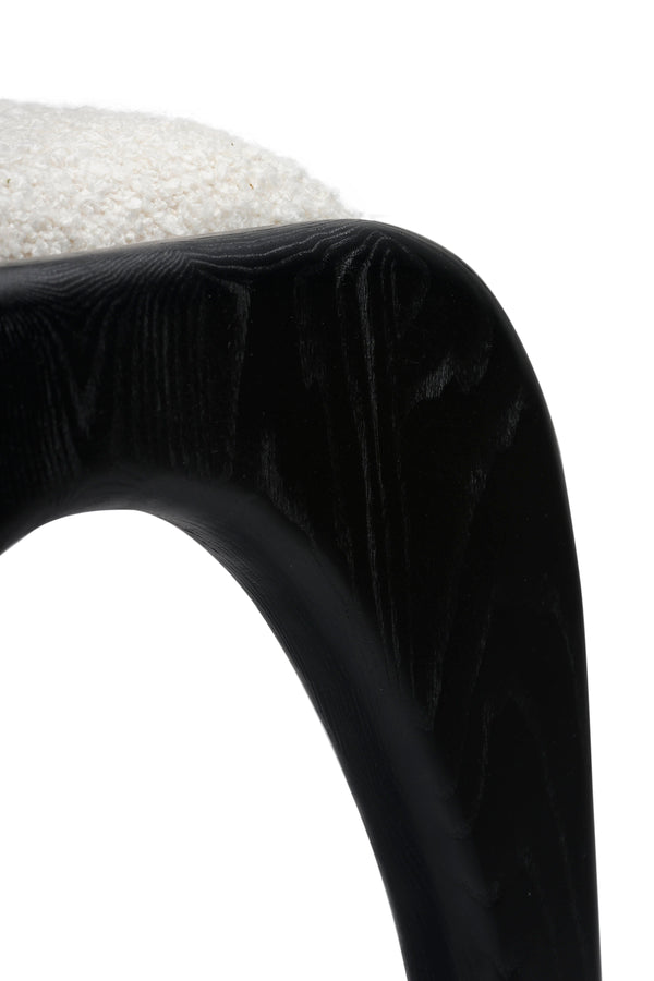 Luna Counter Stool 26" - Charcoal