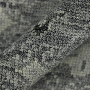 AMER Rugs Divine DIV-4 Hand-Knotted Bordered Transitional Area Rug Gray 10' x 14'