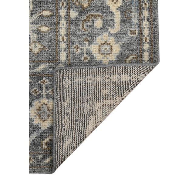 AMER Rugs Divine DIV-5 Hand-Knotted Bordered Transitional Area Rug Brown 10' x 14'