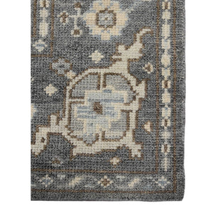 AMER Rugs Divine DIV-5 Hand-Knotted Bordered Transitional Area Rug Brown 10' x 14'