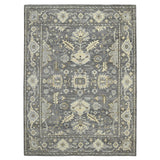 AMER Rugs Divine DIV-5 Hand-Knotted Bordered Transitional Area Rug Brown 10' x 14'