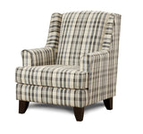 Fusion 260 Transitional Accent Chair 260 Coats Flannel