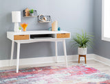 Perry Desk White