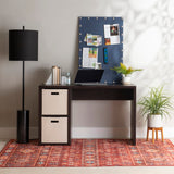 Galli 2 Cube Desk Espresso