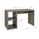 Galli 2 Cube Desk Grey