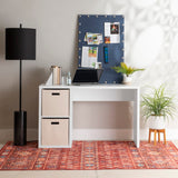 Galli 2 Cube Desk White