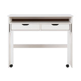 Cary Extendable Console Desk White