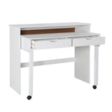 Cary Extendable Console Desk White