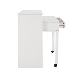 Cary Extendable Console Desk White